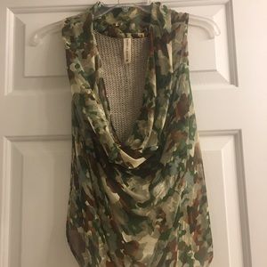 Maggie Ward drape top